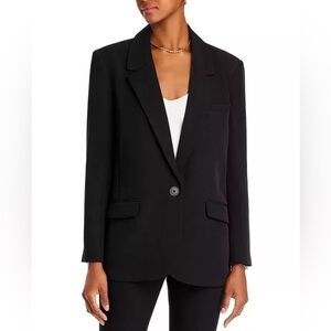 Aqua Black Blazer